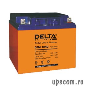 Аккумуляторная батарея Delta DTM 1240 (#DTM1240)
