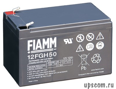 Аккумуляторная батарея Fiamm 12FGH50 (#12FGH50)