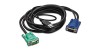 APC INTEGRATED LCD KVM USB CABLE - 25ft (6m) (#AP5823)