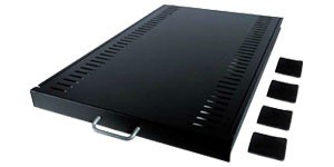 Standard Duty Sliding Shelf (100lbs) (#AR8123BLK)