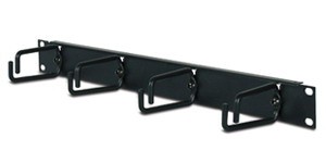 1U Horizontal Cable Organizer Black (#AR8425A)