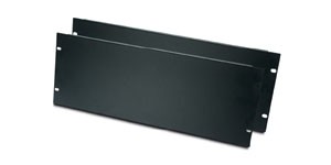 4U Blanking Panel Kit 19 Black (Qty 2) (#AR8134BLK)