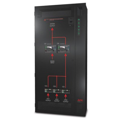 APC Parallel Maintenance Bypass Panel, up to 3 units 30-40kVA, 400V Wallmount (#SBPAR30K40H-WP)
