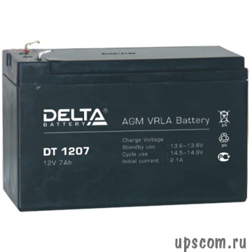 Аккумуляторная батарея Delta DT 1207 (#DT1207)